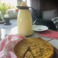 (Glutenfri) Äppelkladdkaka (ev. m havresmul) 