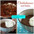 Chokladmousse med kakao
