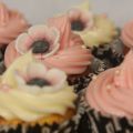 Nougatcupcakes med Philadelphiafrosting!