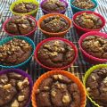 Banan och valnötsmuffins