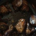 Älgkalvfilé, hasselbackspotatis med bearnässås,[...]