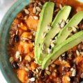 Smoky Black Bean and Sweet Potato Chili