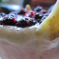 Bananglass/sorbet i tre smaker / Banana Split