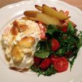 Lax under crème fraiche- och hollandaisetäcke[...]