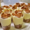 Fryst cheesecake med apelsin och pepparkaka