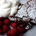 Kladdkaka med nougat