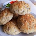 Glutenfria grova frallor med frön