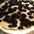 Amerikansk cheesecake med blåbär