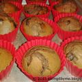 Chokladmuffins med chokladbitar
