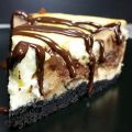 BAKED COOKIE DOUGH OREO CHEESECAKE