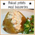 Bakad potatis med baconröra