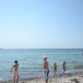 Det blev en dag på stranden