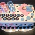 Babyshower tårta