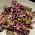 Krämig broccoli och kålsallad