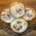 Äppel- och mandelmassamuffins