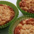 Rabarbermuffins med crumble