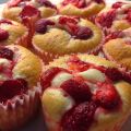 Somriga jordgubbsmuffins