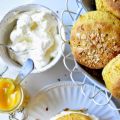 Glutenfrie safranscones