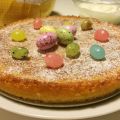 Glutenfri påsktårta med vit choklad