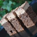 Brownies med frosting :)