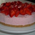 Jordgubbs cheesecake