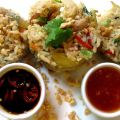 Sessas stekta ris med kyckling (Khao phad gai)