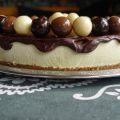 Apelsin cheescake med chokladtopping