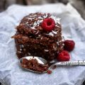 Nutella Raspberry Mug Cake