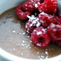 Mjölkchoklad pannacotta ....