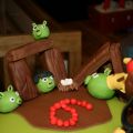 Angry birds Tårta