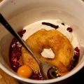 Variant på arirangs äppelfrittas