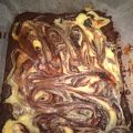 Brownie cheesecake swirl