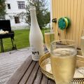 Grillmiddag med grillad chokladkaka