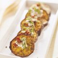 Timjanbakad aubergine