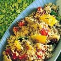 Couscous med grillade grönsaker