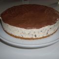 Chokladig cheesecake med tryffeltäcke