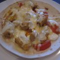 Tortillapizza med kyckling!