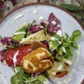 Medelhavssallad med rostad bulgur, inlagd[...]