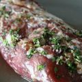 Grillad lättgravad vildsvinsytterfilé med[...]