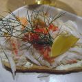 Kongekrabbetoast med dillaioli