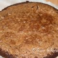 Kladdkaka som tårtbotten