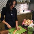 Vi lagar italiensk mat på en trendig matstudio