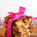 Godisrutor med choklad, fudge och jordnötter /[...]