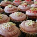 Jordgubbs cupcakes