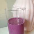 Smoothie med blåbär och banan