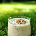 Smoothie med banan och valnötter