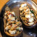 Gratinerad aubergine med bladspenat, russin,[...]