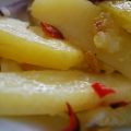 Goda klyftpotatis med chili
