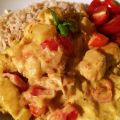 Glutenfri kycklinggryta satay