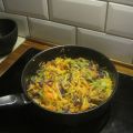 Harvest Monday - färgrant i pannan!